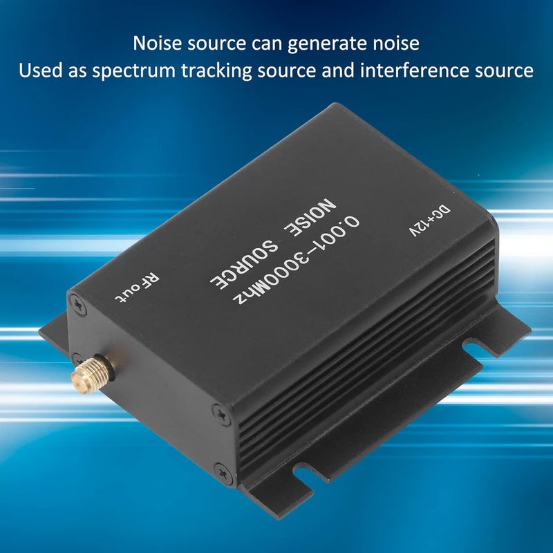 FUZHUI Broadband Noise Source Generator - DC 12V, 0.001‑3000MHZ Versatile RF and Microbillow Testing Tool with Stable SMA Output for Engineers and Hobbyists (US Plug) - Image 3